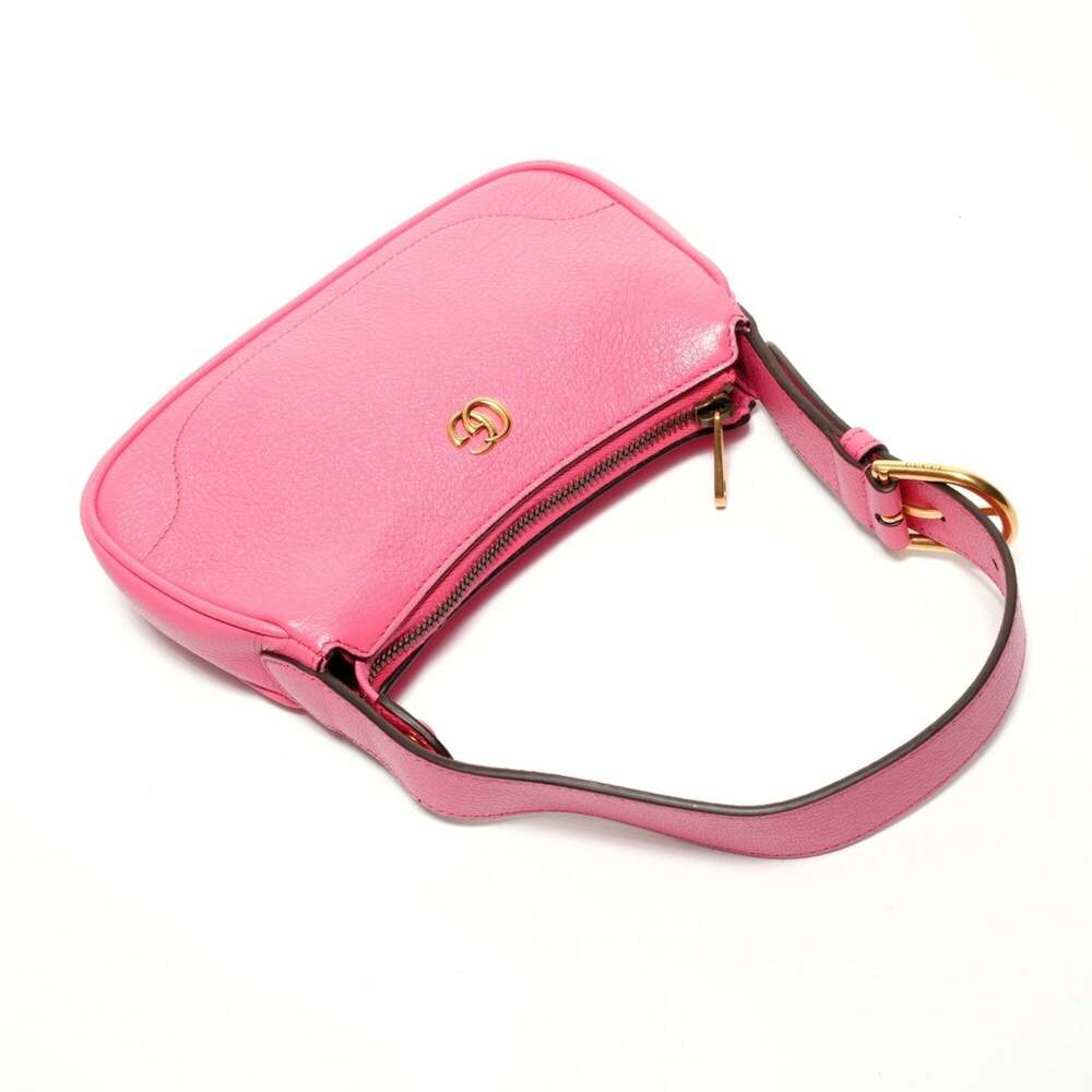 Gucci Aphrodite One-Shoulder GG Marmont Shoulder Bag, Pink - Picture 9 of 14